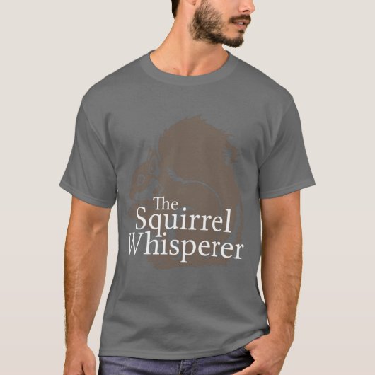 T-shirt Le Whisperer d'écureuil (Devant)