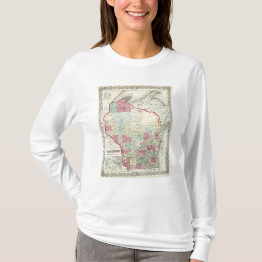 T-shirt Le Wisconsin 8 (Devant)