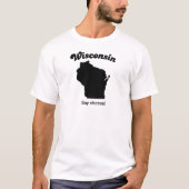 T-shirt Le Wisconsin - dites le fromage (Devant)