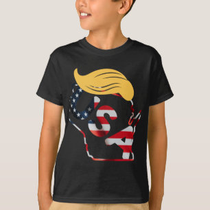 T-shirt Le Wisconsin pour Trump