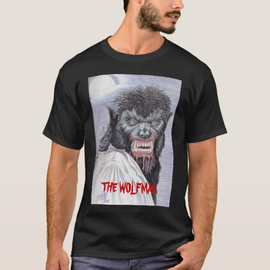 T-SHIRT LE WOLFMAN (Devant)