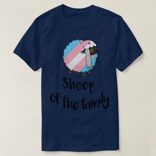 T-shirt Le Woolo de la Trans Sheep de la famille (Design devant)