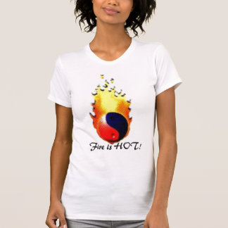 T-shirt le yinyangfire, le feu est CHAUD !