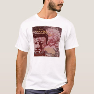 T-shirt Le yoga parlent : Graphique d'arbre de Bouddha