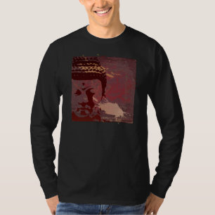 T-shirt Le yoga parlent : Graphique d'arbre de Bouddha