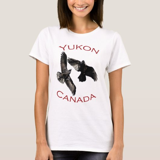T-shirt Le Yukon, Canada (Devant)