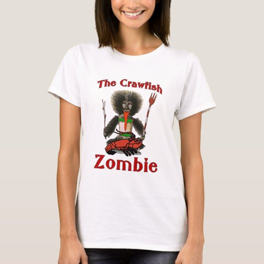 T-shirt Le Zombie de l'écrevisse (Devant)