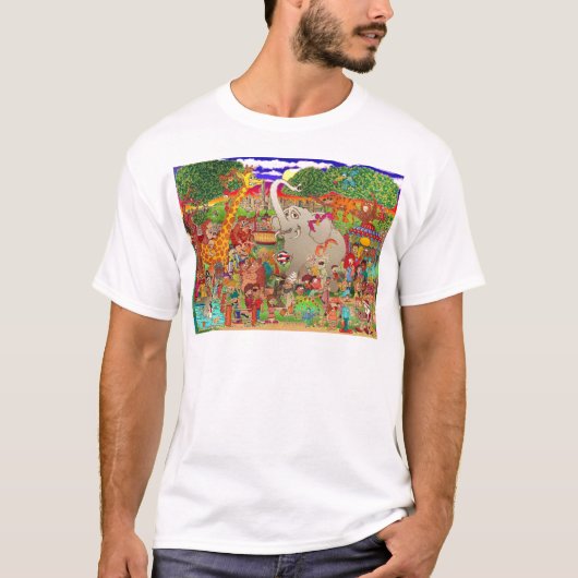 T-shirt Le zoo de Bronx Uncaged (Devant)