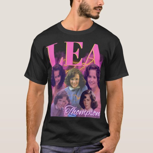 T-shirt Lea Thompson Vintage Bootlage (Devant)