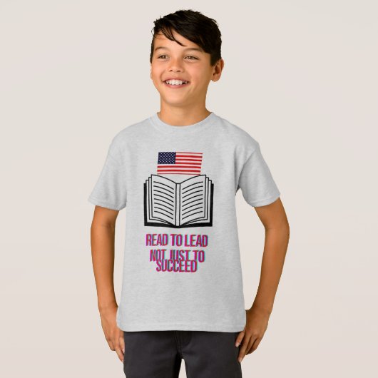 T-SHIRT LEAD BY READING (Devant entier)
