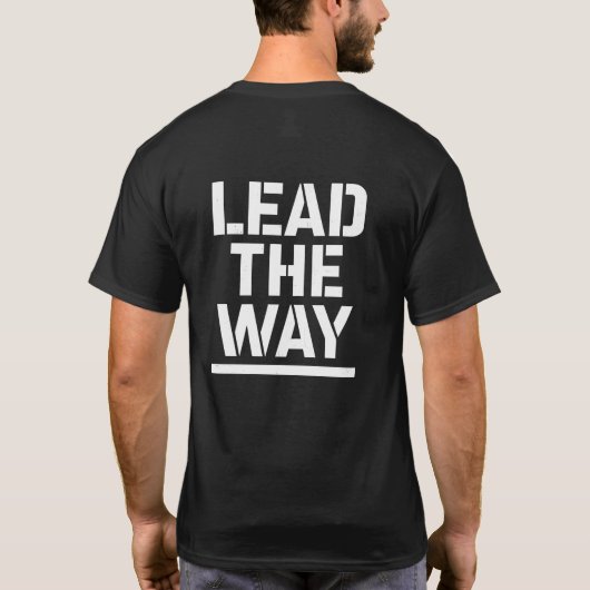 T-shirt Lead the Way (Dos)