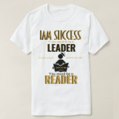 T-SHIRT LEADER READER (Design devant)