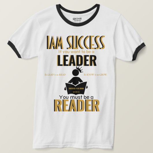 T-SHIRT LEADER READER (Design devant)