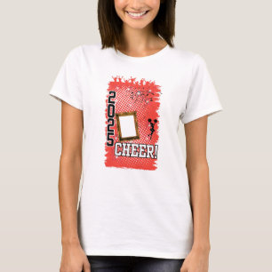 T-shirt Leader Red Cheer personnalisé 2025