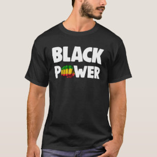 T-shirt Leaders de la révolution du pouvoir noir des femme