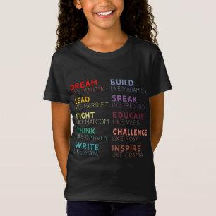 T-Shirt Leaders d'histoire noire inspirants