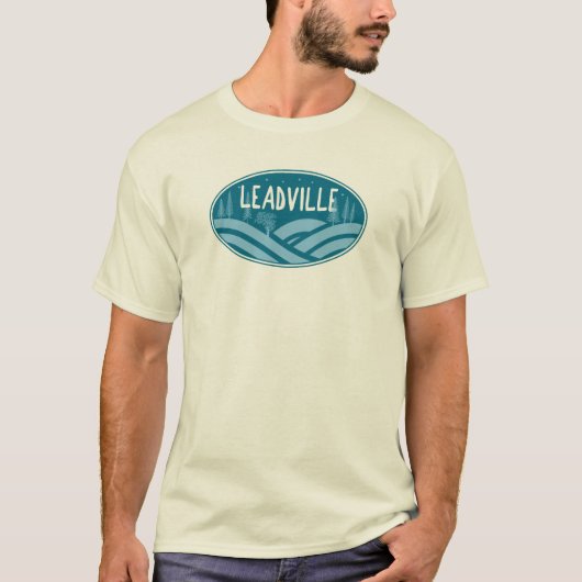 T-shirt Leadville Colorado Extérieur (Devant)
