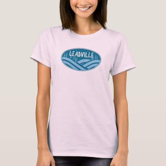 T-shirt Leadville Colorado Extérieur (Devant)