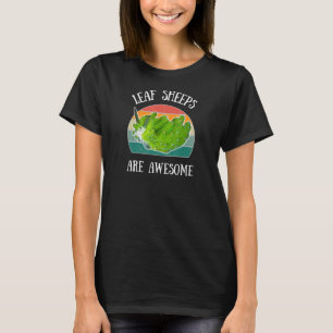 T-shirt Leaf Sheaf Leaf Sea Slug Hommes Femmes Enfants
