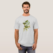 T-shirt Leafbird D'or-affronté (aurifrons de Chloropsis) (Devant entier)