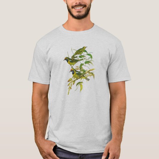 T-shirt Leafbird D'or-affronté (aurifrons de Chloropsis) (Devant)