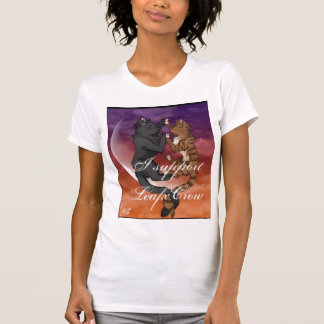 T-shirt LeafxCrow, je soutiens LeafxCrow