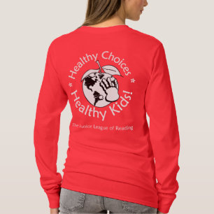 T-shirt Leage junior de lire la longue douille T