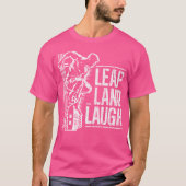 T-shirt Leap And Laugh Parkour (Devant)