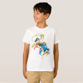 T-shirt Leap des superhéroïnes (Devant entier)