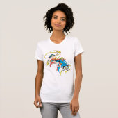 T-shirt Leap des superhéroïnes (Devant entier)