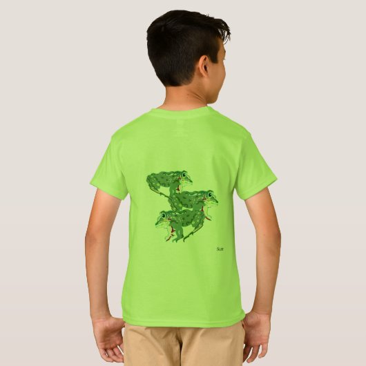 T-Shirt : Leap Frog's (Dos entier)