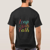 T-shirt Leap with Faith (Dos)