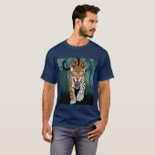 T-shirt Leapard stylisé (Devant entier)