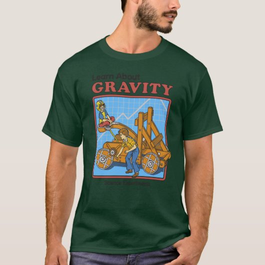 T-shirt Learn about Gravity friends (Devant)