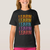 T-Shirt LEARN LEARN (Devant)