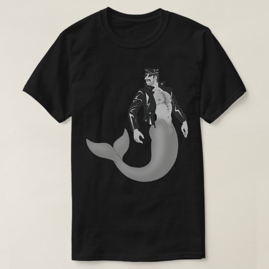 T-shirt Leather Daddy Merman (Design devant)