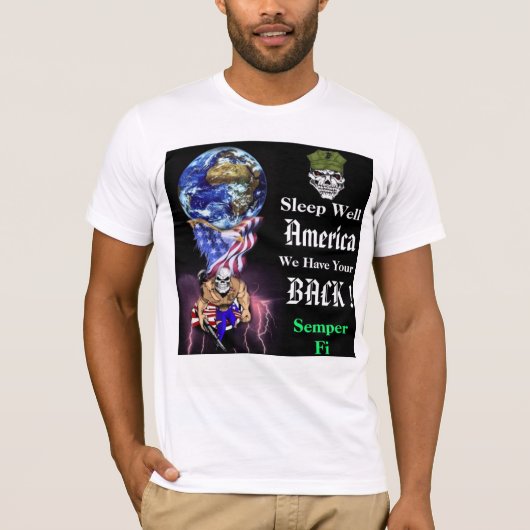 T-SHIRT LÉATHERNECKS (Devant)