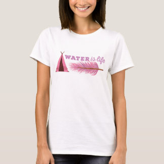 T-shirt L'eau c'est la vie — la plume 1
