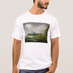 T-shirt L'eau de Derwent avec Skiddaw dans la distance,