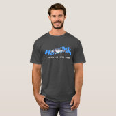 T-shirt L'eau est mon territoire (Devant entier)