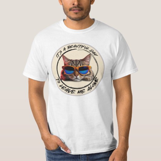 T-shirt Leave Me Alone (Devant)