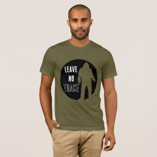 T-shirt Leave No Trace Bigfoot