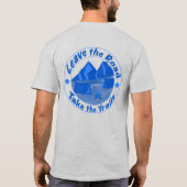 T-shirt Leave the Road Take the Trails Outdoor Design (Dos)