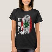 T-shirt Lebanese Protest Flag Supporting Revolution 2019 (Devant)