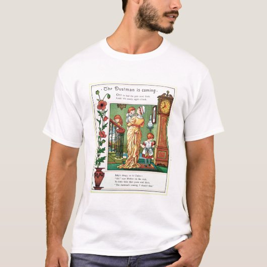 T-shirt L'éboueur vient (l'illustration de comptine) (Devant)