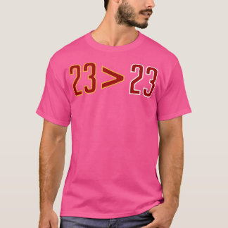 T-shirt Lebron Grand que Jordanie (Noir)