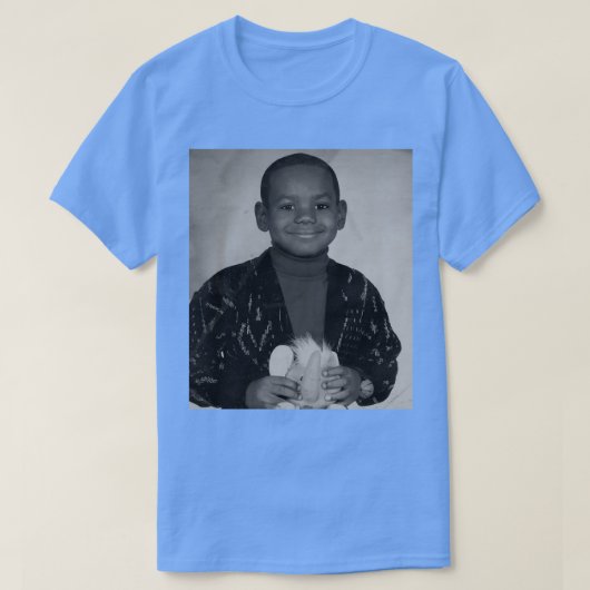 T-shirt LeBron James Kid BW (Design devant)