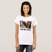 T-SHIRT LÉCHEZ MES PIEDS ! (Devant entier)