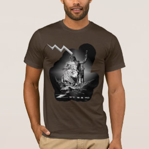 T-shirt L'Éclair de Zeus – Graphique de Puissance Mythique