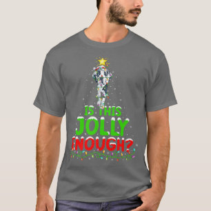 T-shirt L'Éclairage De Noël Est Cette Jolie Assez Grande D
